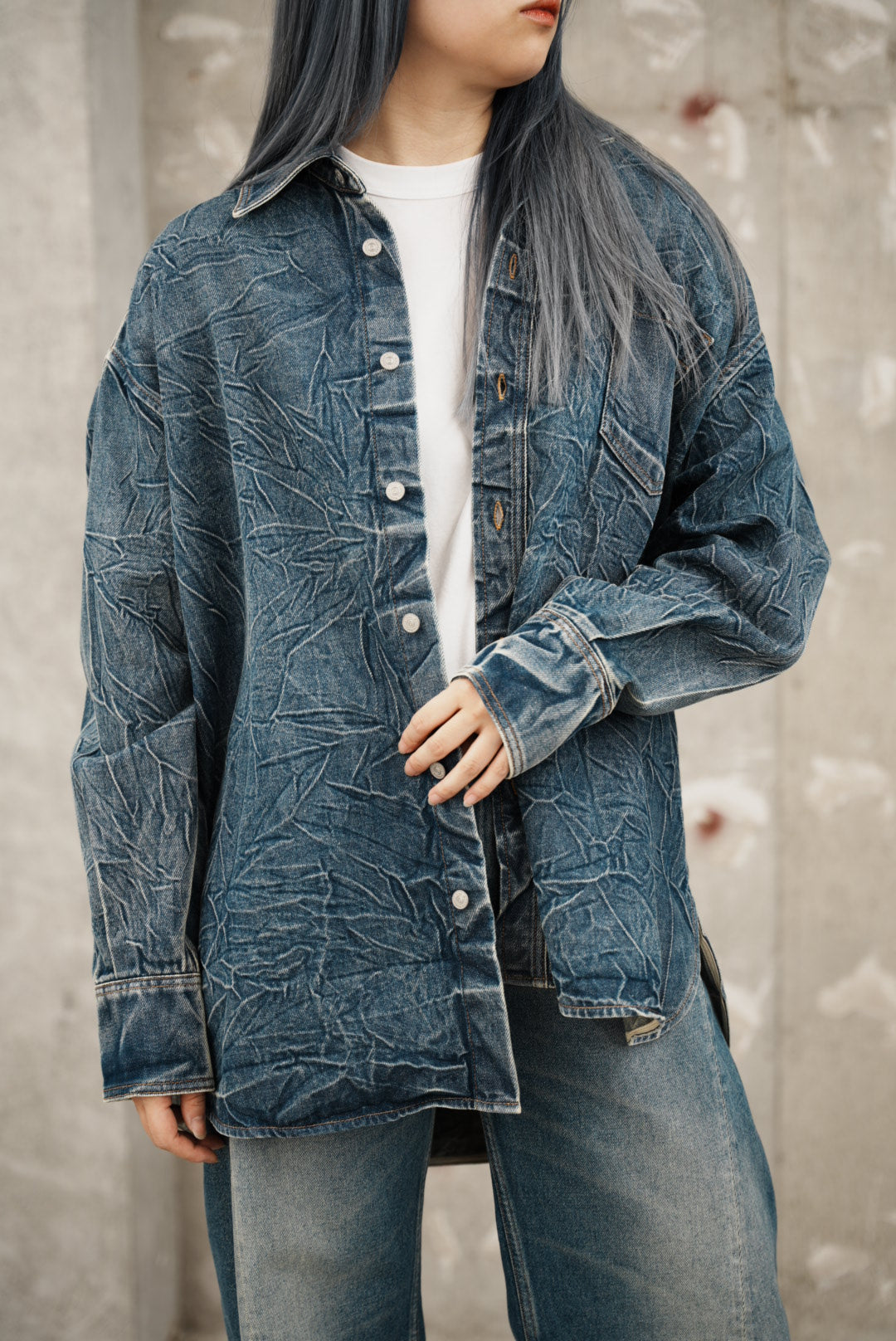 Denim shirt