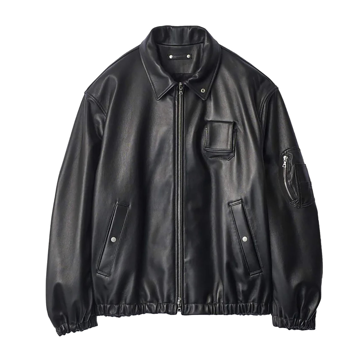 SHEEP LEATHER FLIGHT JACKET – OBLIGE