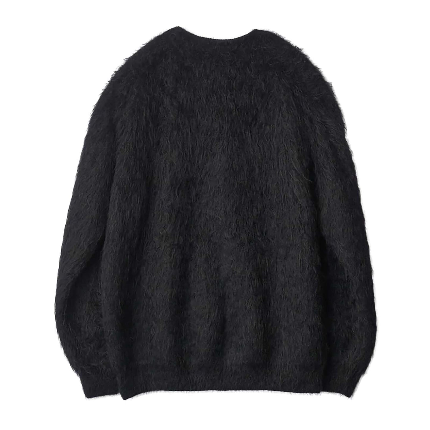 KID MOHAIR KNIT V NECK CARDIGAN