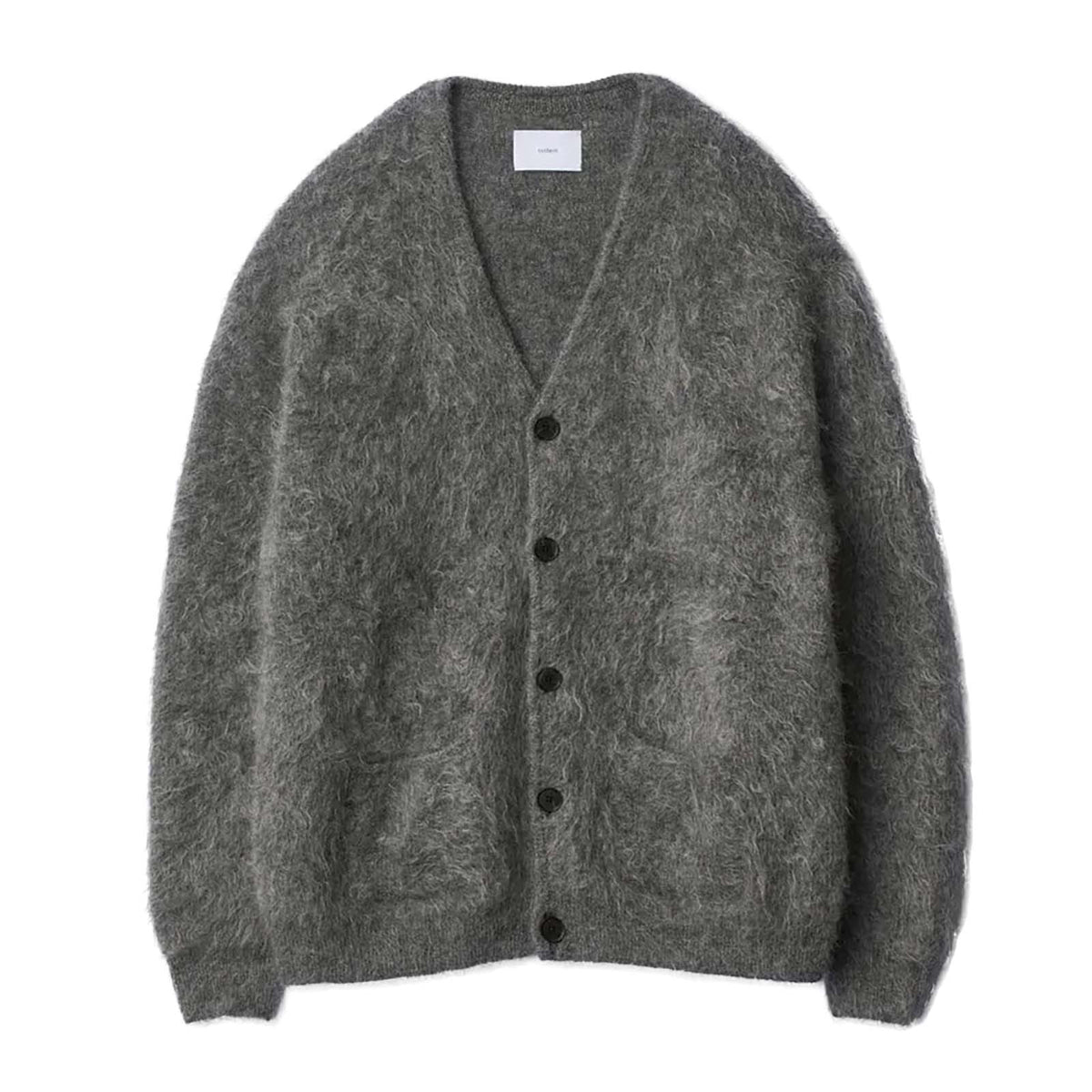 (新品未使用) Kid Mohair Knit V Neck Cardigan KID MOHAIR KNIT V NECK CARDIGAN – OBLIGE