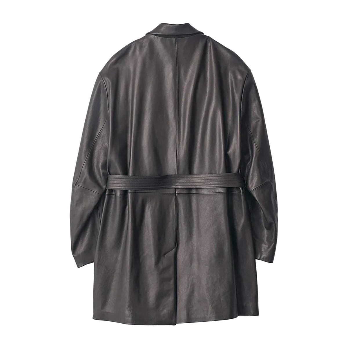 LAMBS LEATHER HALF COAT – OBLIGE