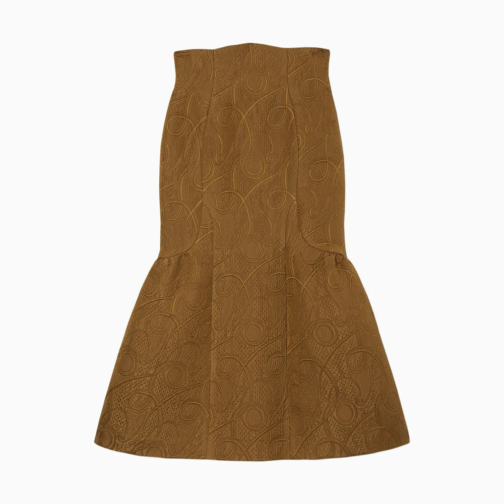 
                  
                    Jomon Arabesque Triple Layer Jacquard Skirt
                  
                
