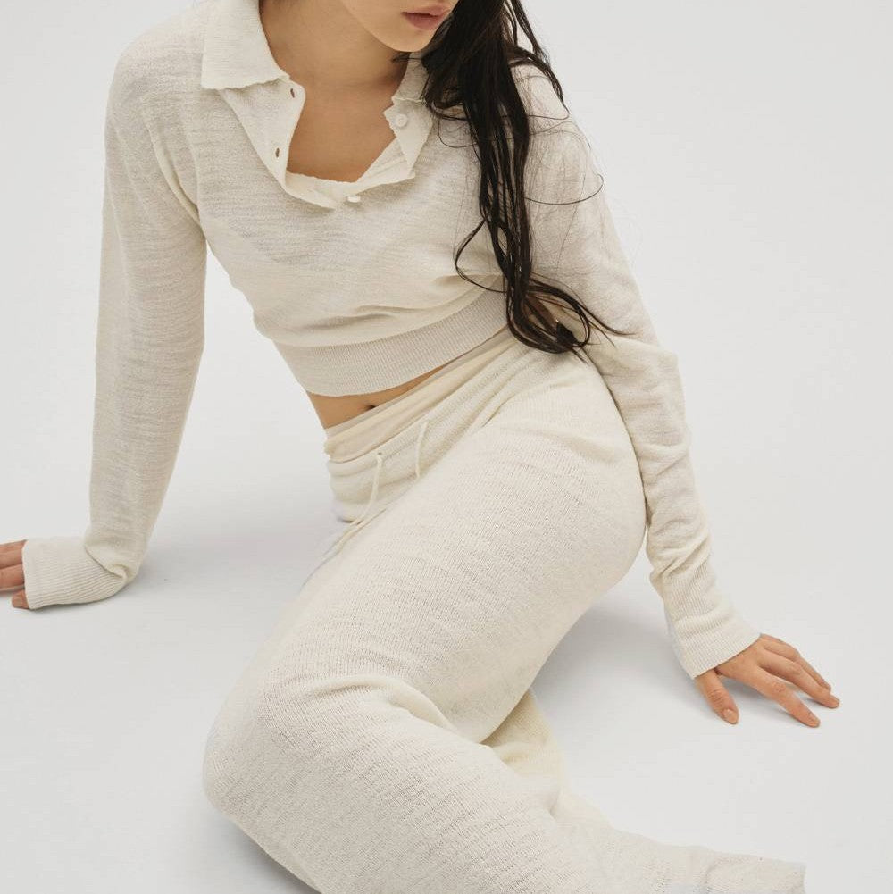 
                  
                    Layered Polo Knit
                  
                
