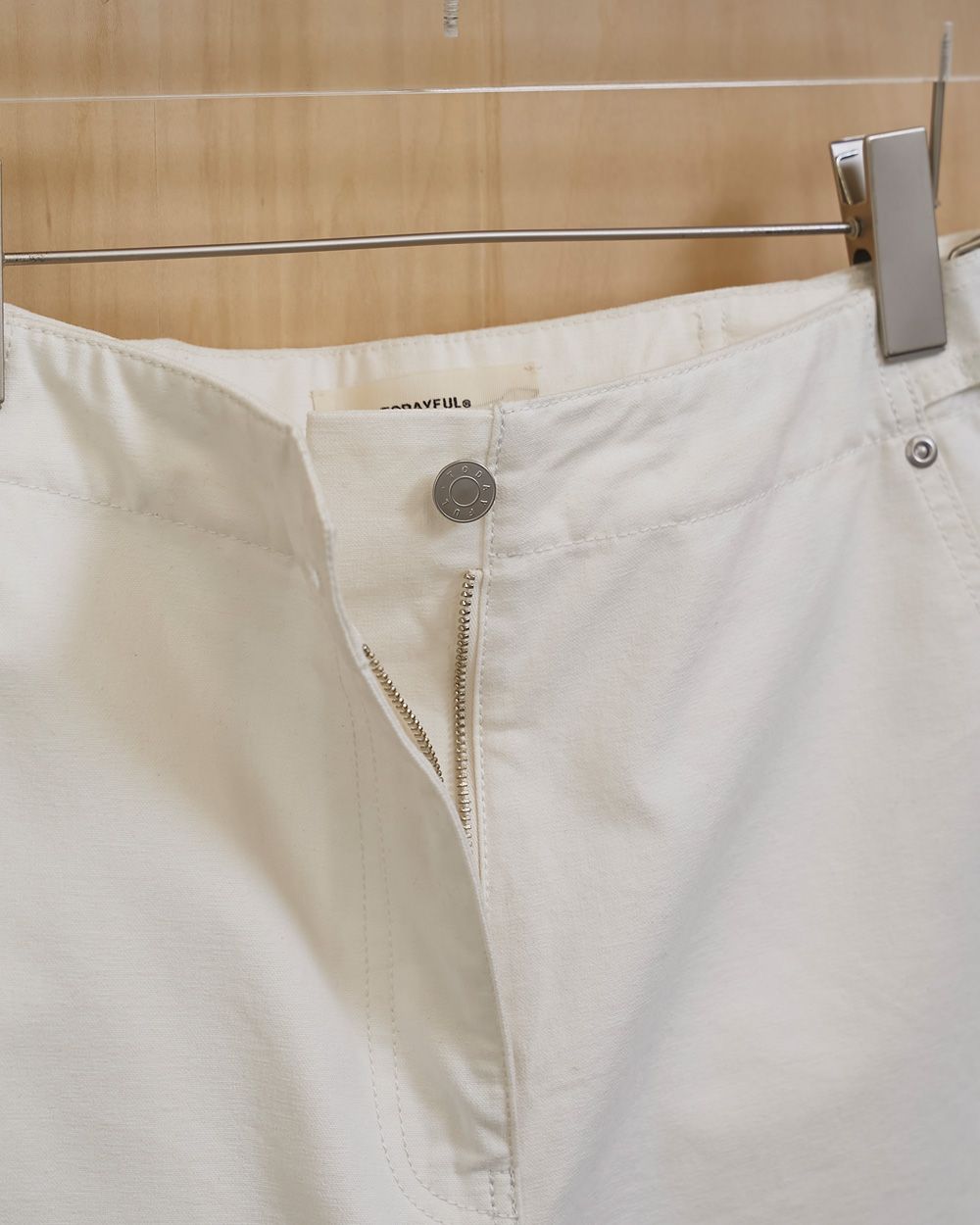 
                  
                    Boyfriend Cotton Pants-WHITE-
                  
                