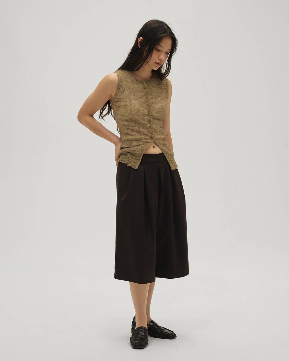 2way Sheer Knitvest – OBLIGE