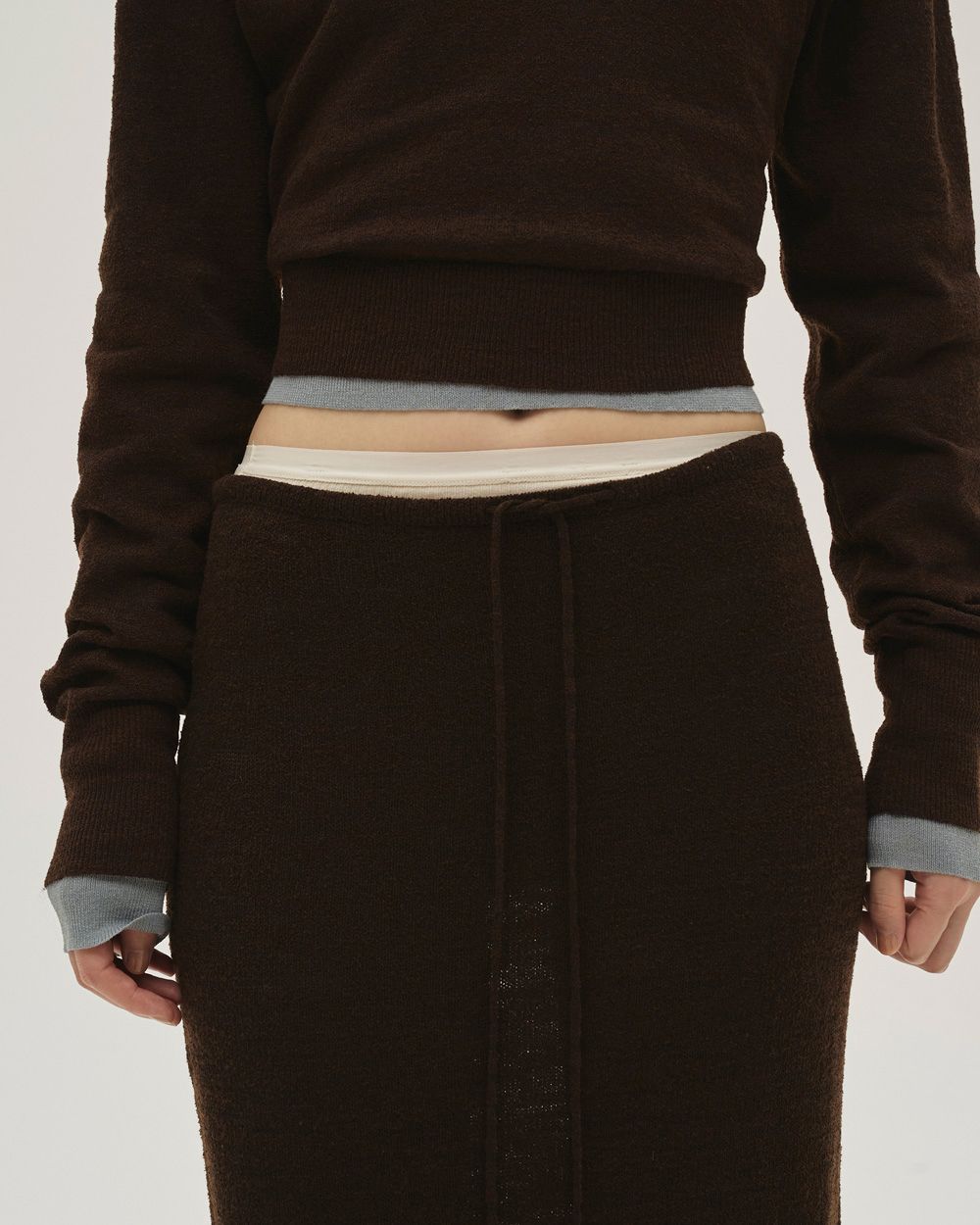 
                  
                    Layered Polo Knit
                  
                