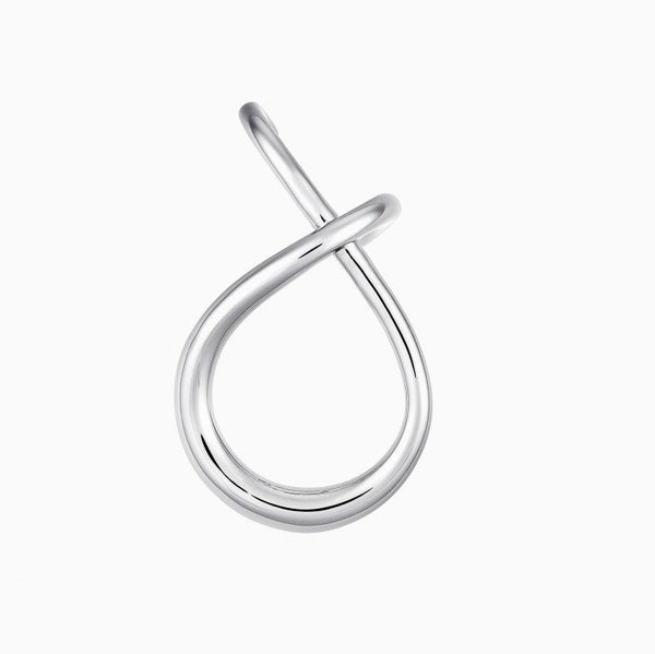 charlotte CHESNAIS】BOUCLE D'OREILLE CRISS CROSS(片耳用) -ARGENT