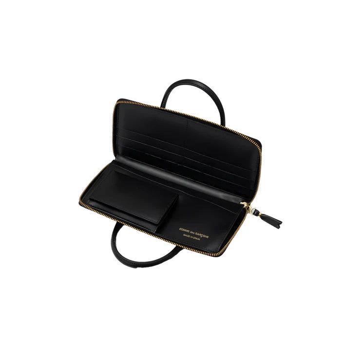 
                  
                    Long Zip Around Wallet With Handle -BLACK-
                  
                