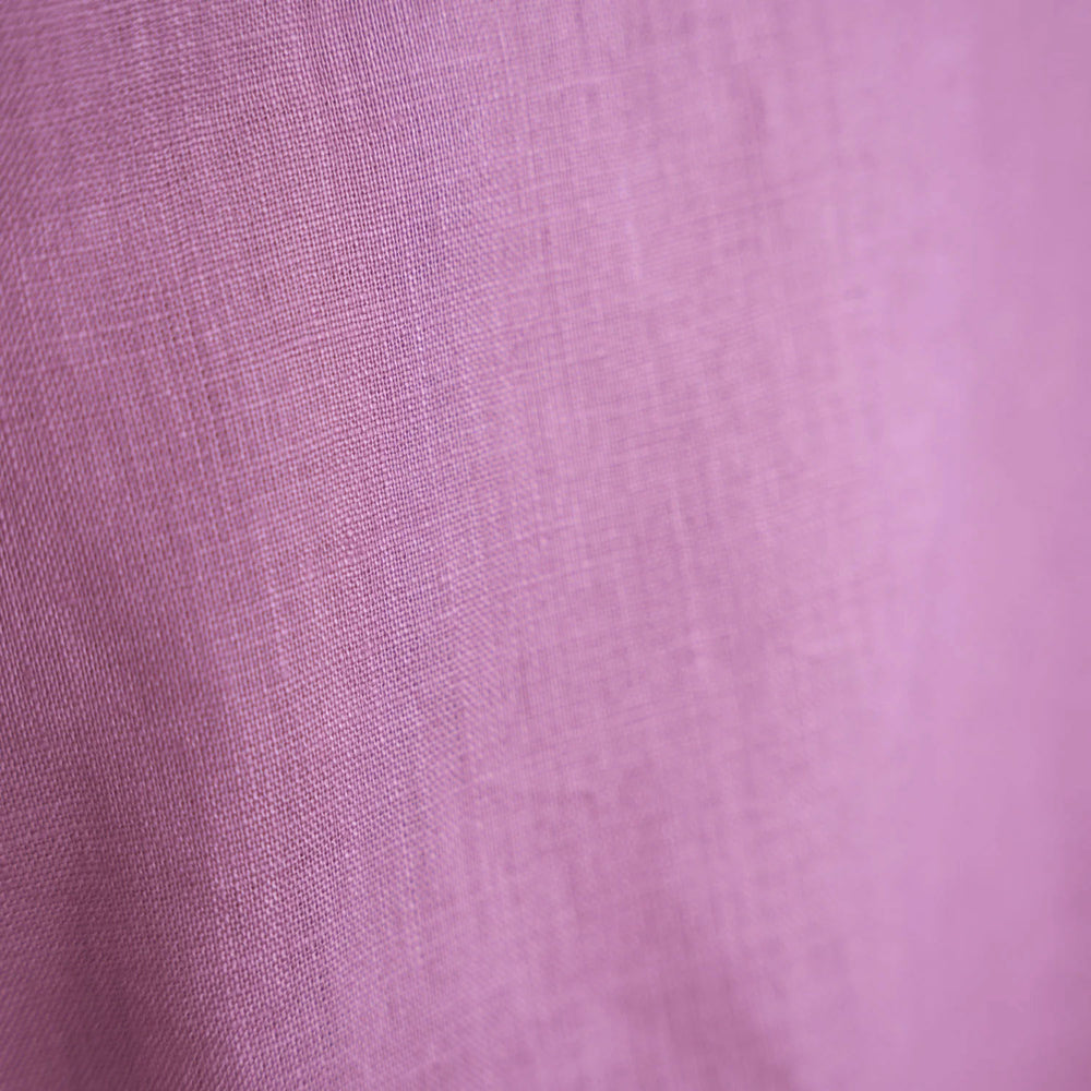 
                  
                    LINEN SHIRRED BLOUSE-LIGHT PURPLE-
                  
                