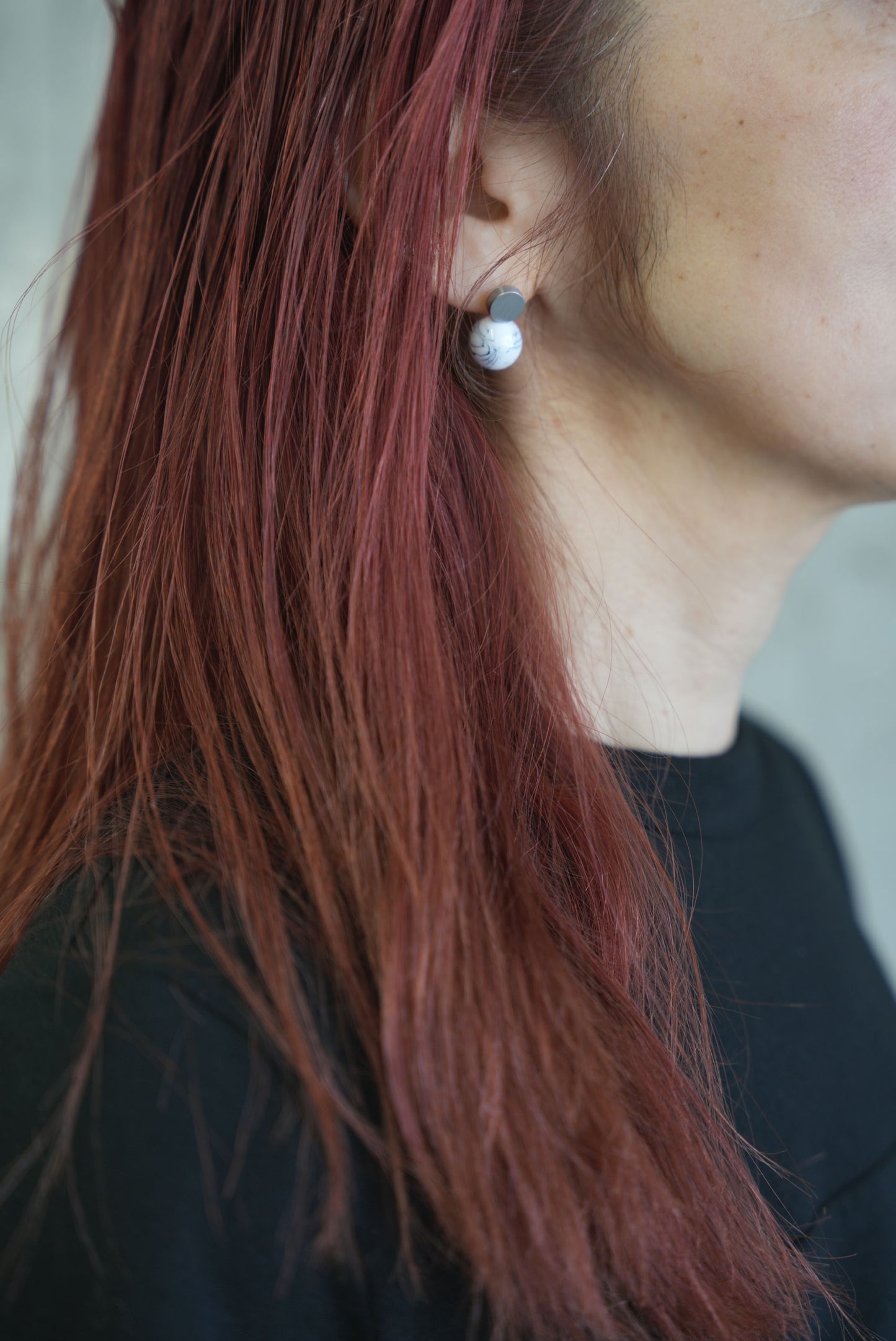 
                  
                    FLAT ROUND AND BALL EARRINGS
                  
                