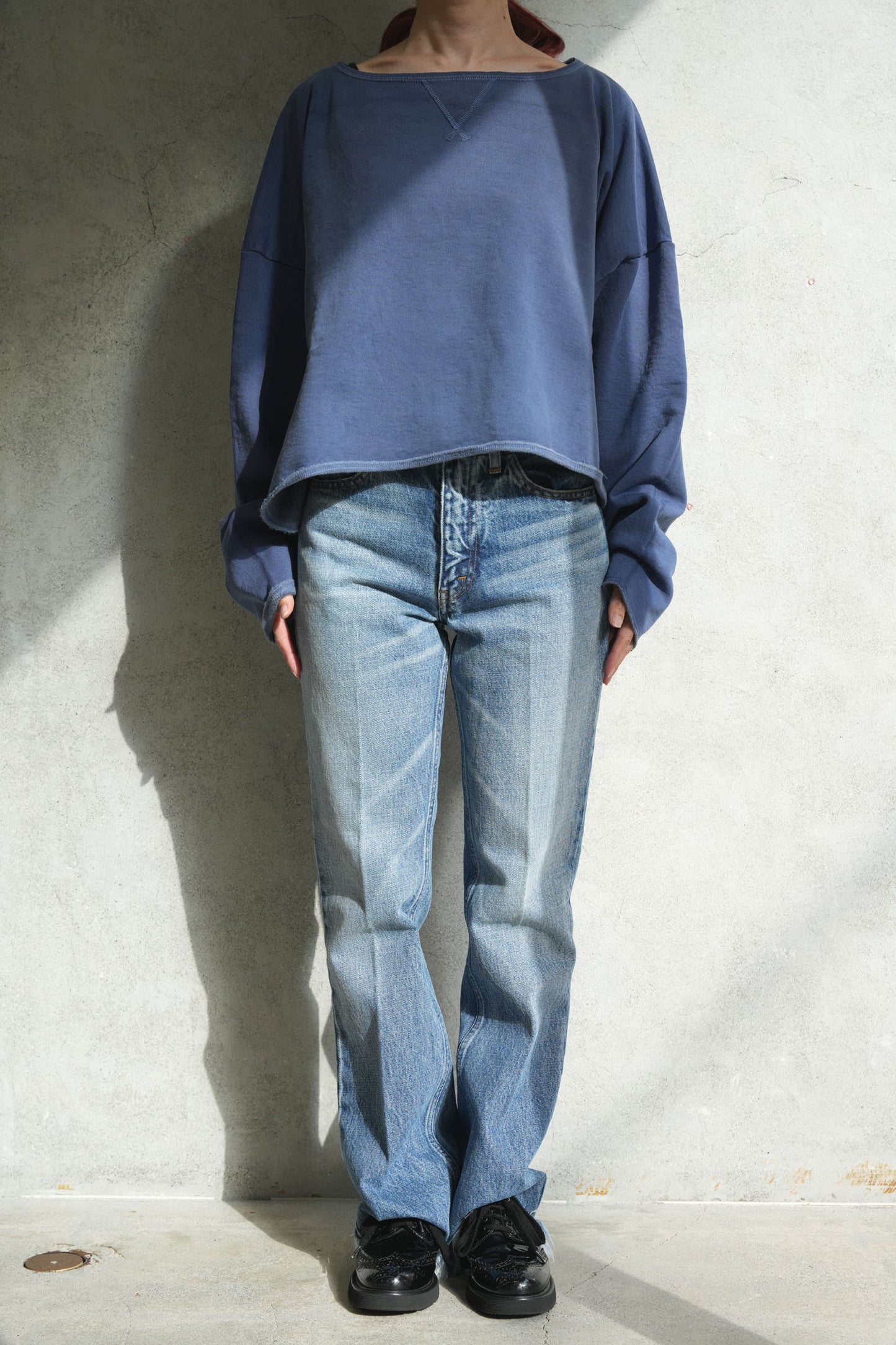 
                  
                    C/N Sweat-LT GREY-
                  
                