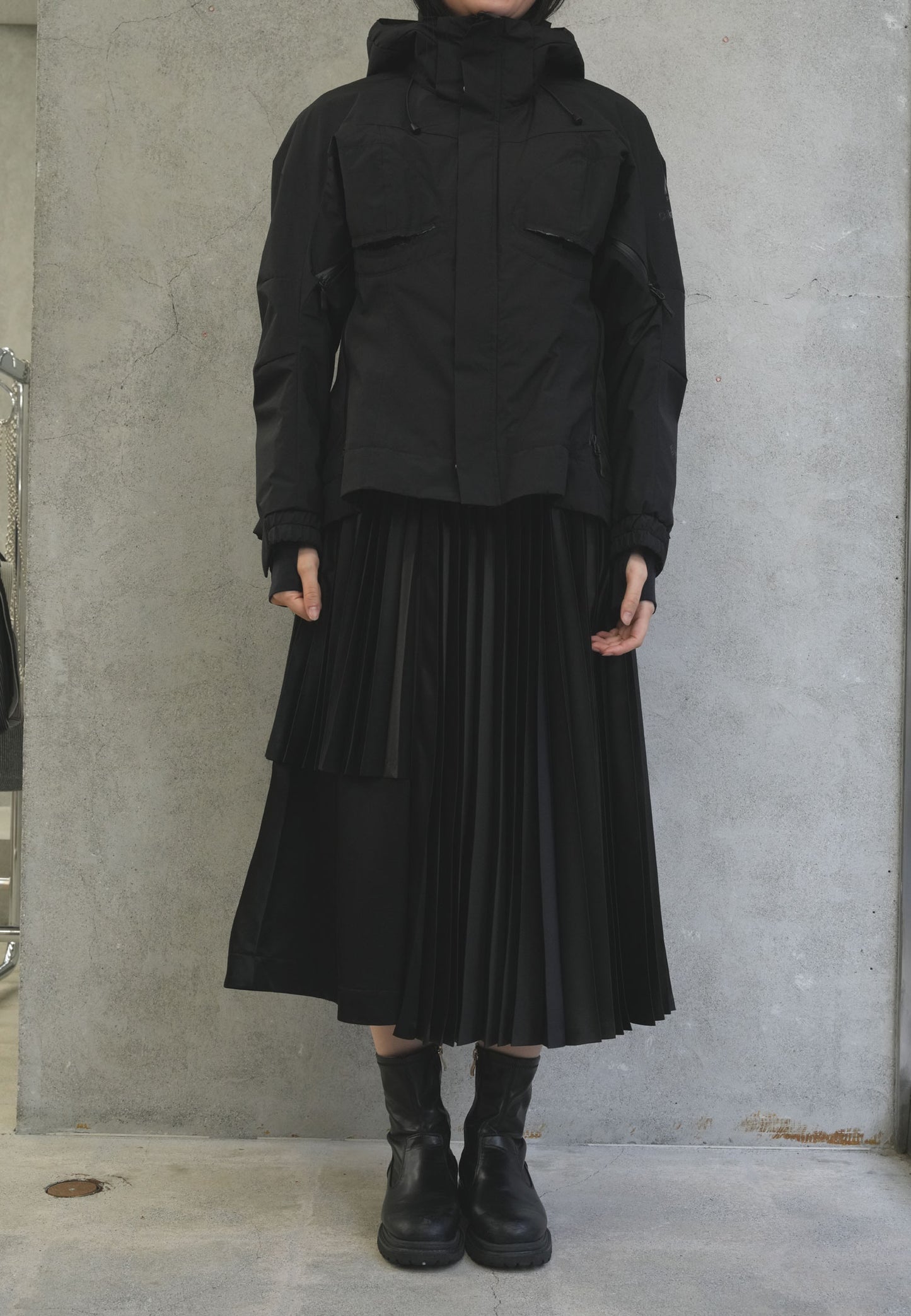 
                  
                    JACKET, TYPE P-009-BLACK-
                  
                