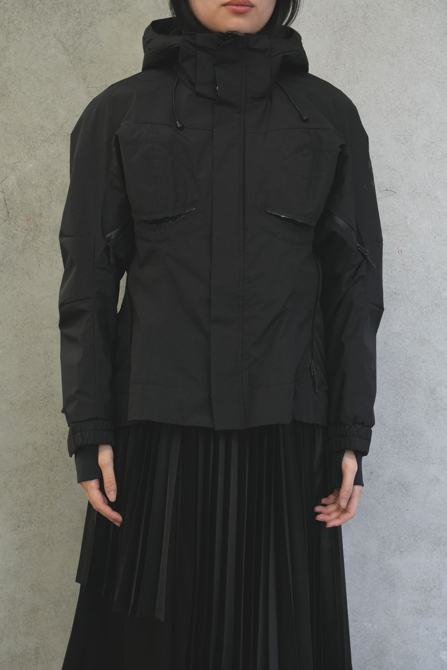 
                  
                    JACKET, TYPE P-009-BLACK-
                  
                