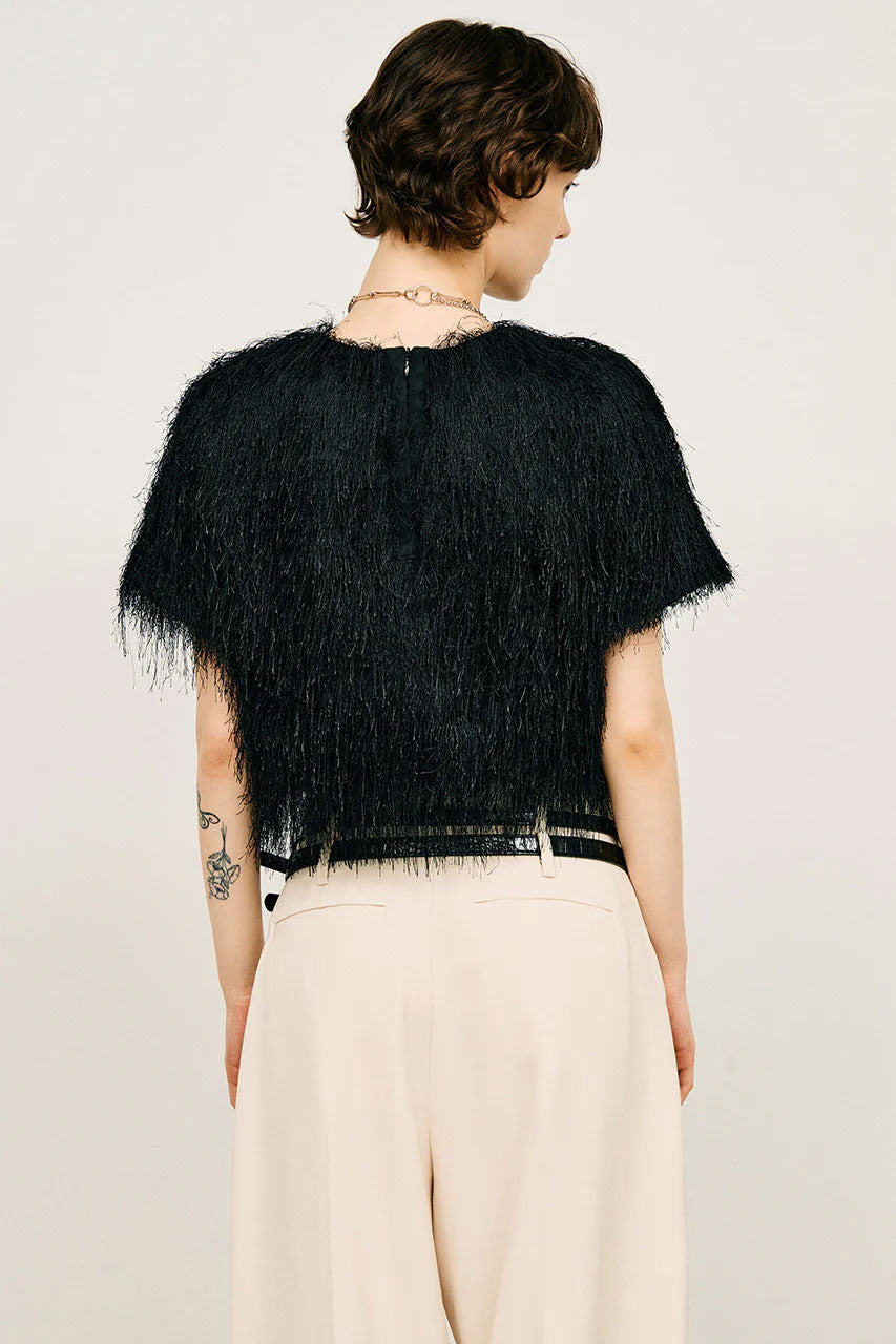 
                  
                    Feather Short Top -BLACK-
                  
                