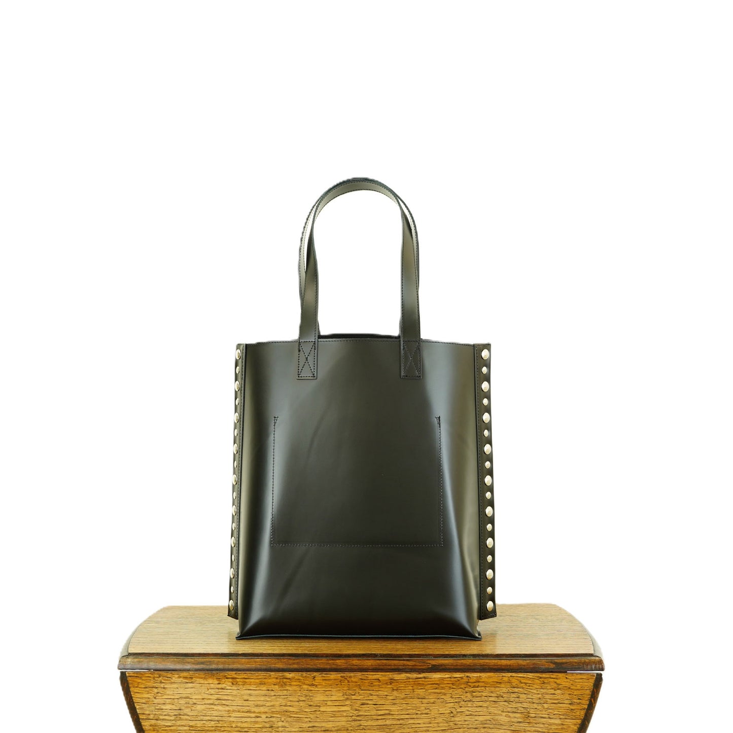 
                  
                    steer glass leather tote bag(M)
                  
                