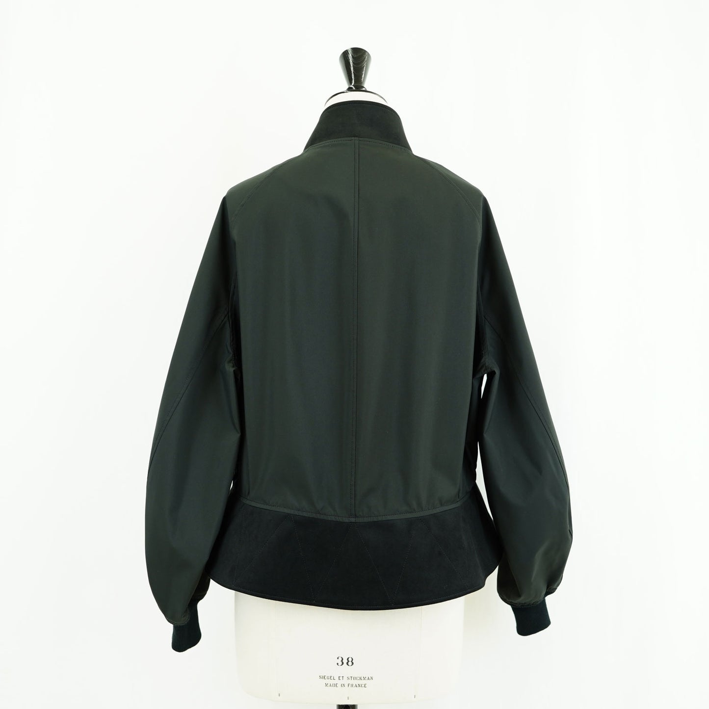 
                  
                    RERACS LIGHT SMOOTH BONDING VARSITY PEPLUM JACKET -BLACK-
                  
                