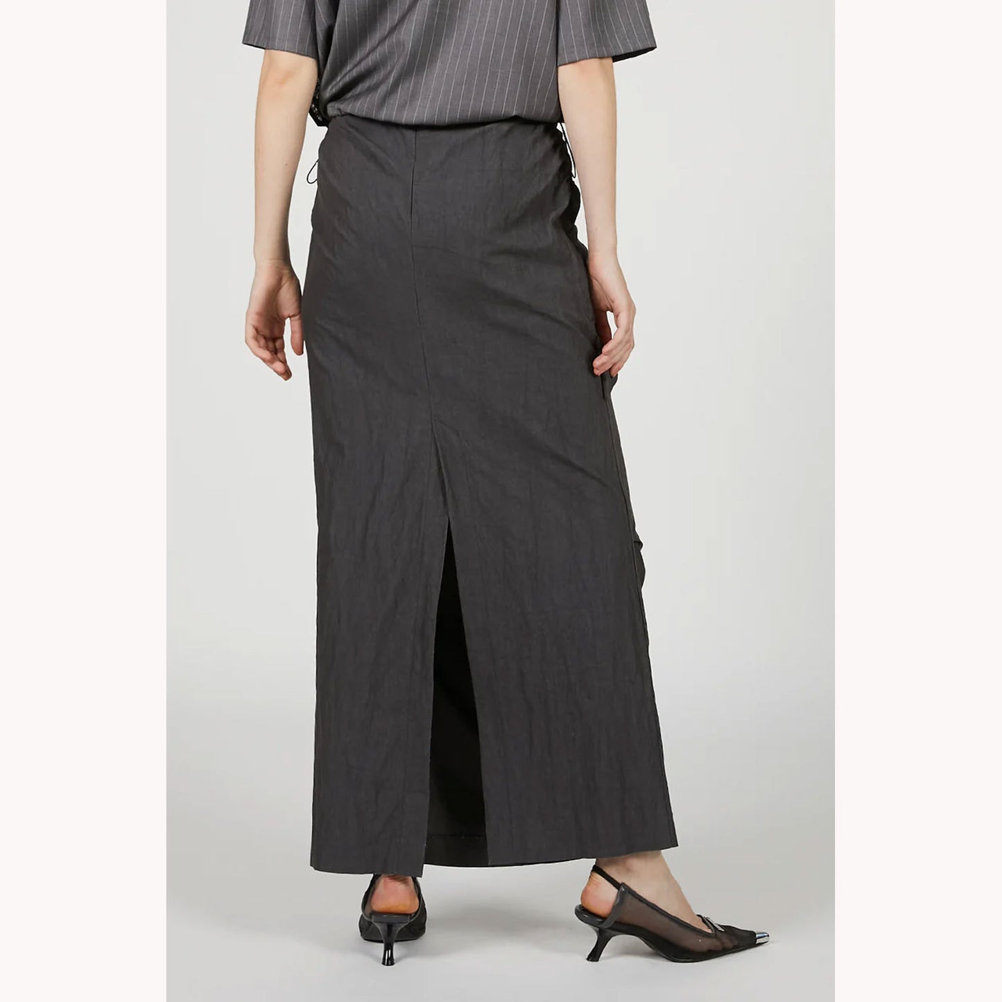 
                  
                    Drape Skirt -GREY-
                  
                