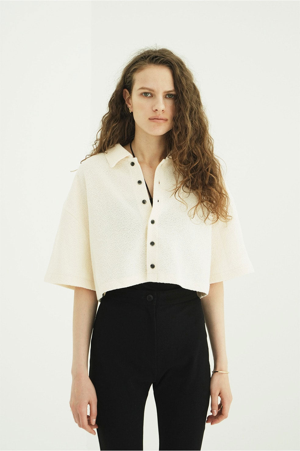 
                  
                    CRISP CROPPED POLO TOPS
                  
                