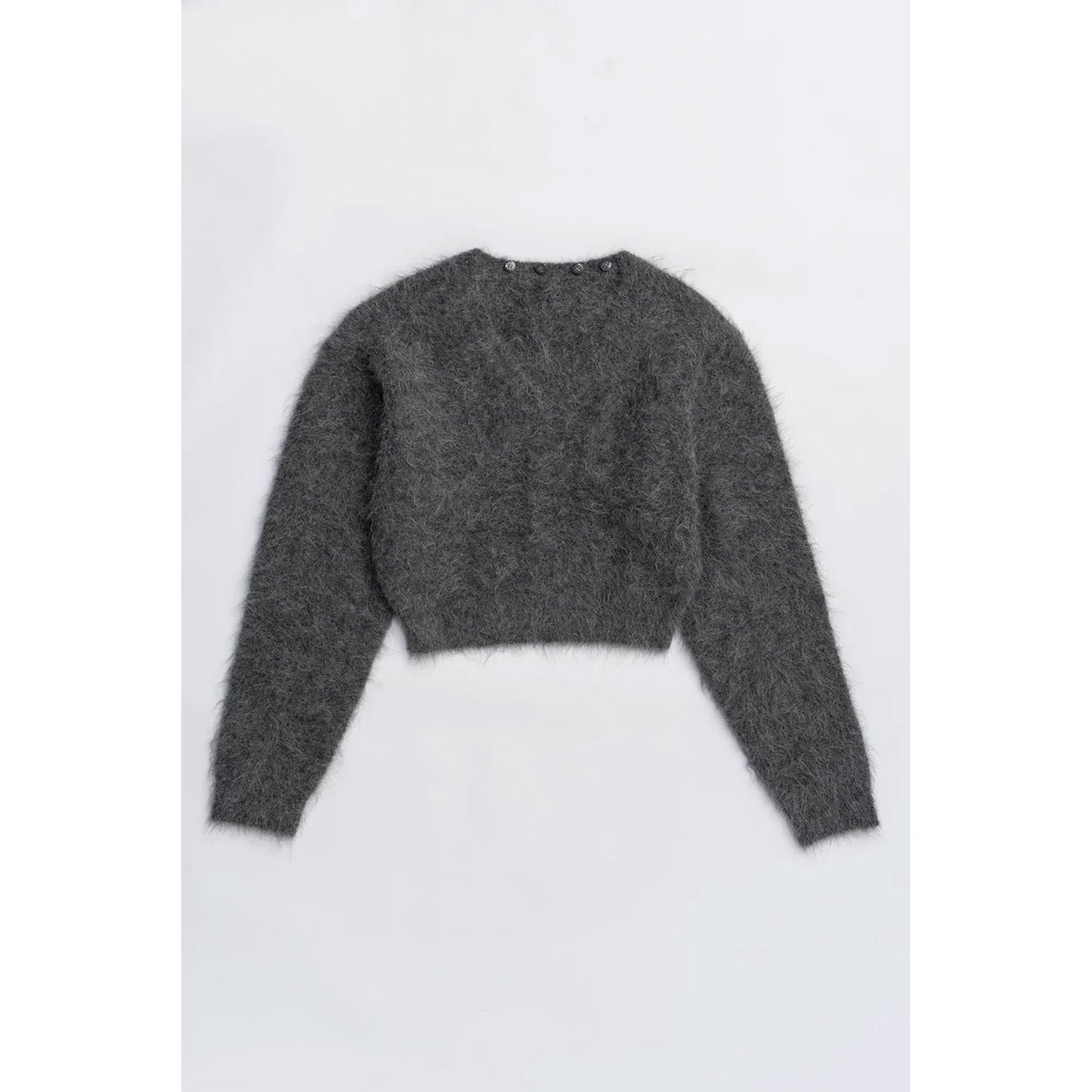 
                  
                    Alpaca Blend 2-Way Hoodie-C.GRY-
                  
                