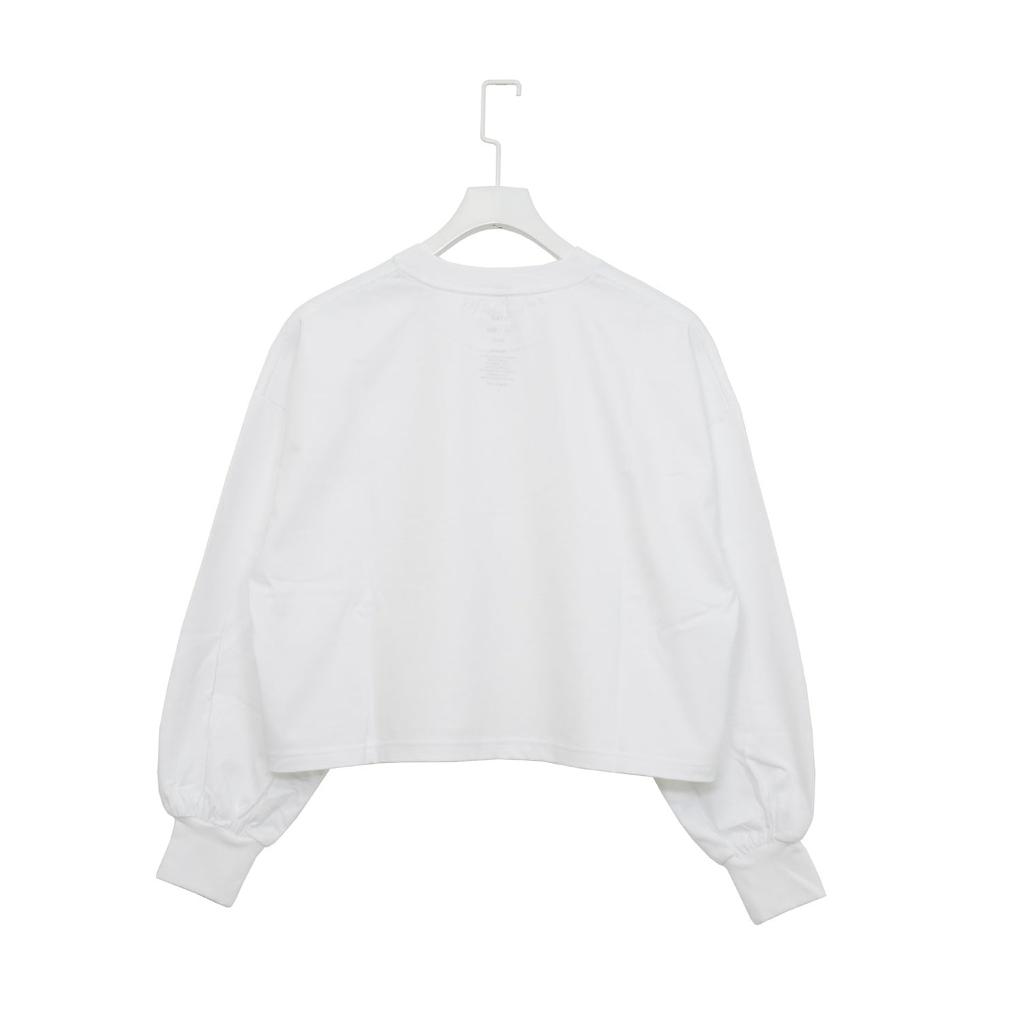 
                  
                    CROPPED LONG-SLV TEE/BIG FIT(6.5OZ)-BLACK-
                  
                