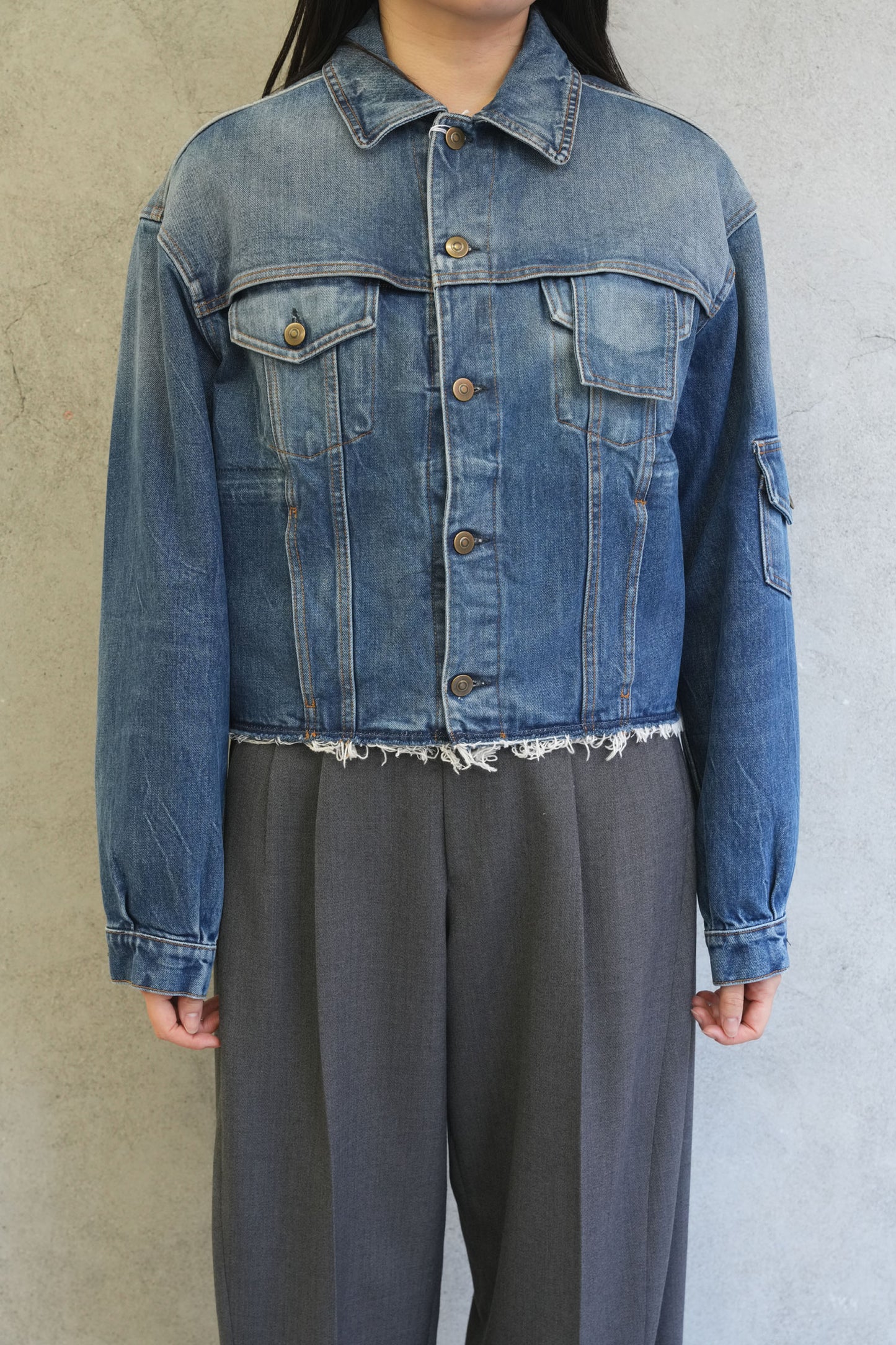 
                  
                    Unisex denim jacket
                  
                