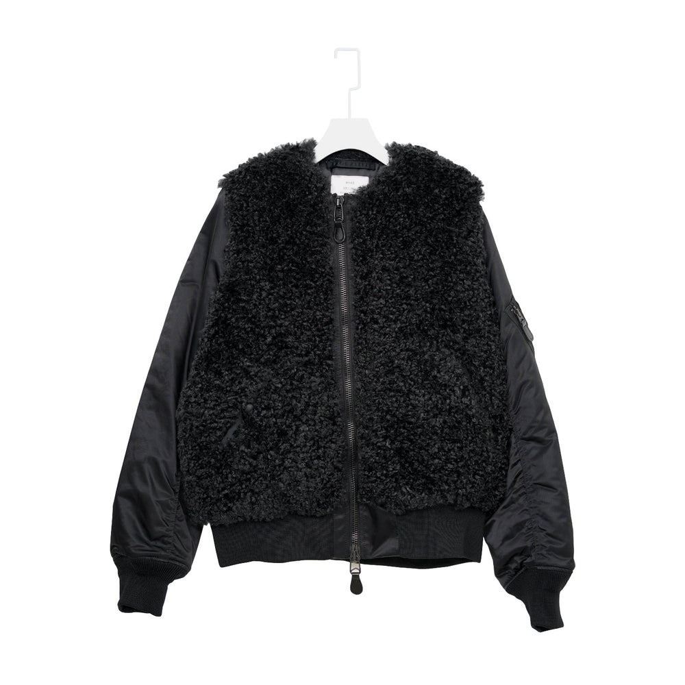 FAUX SHEARLING TYPE MA-1