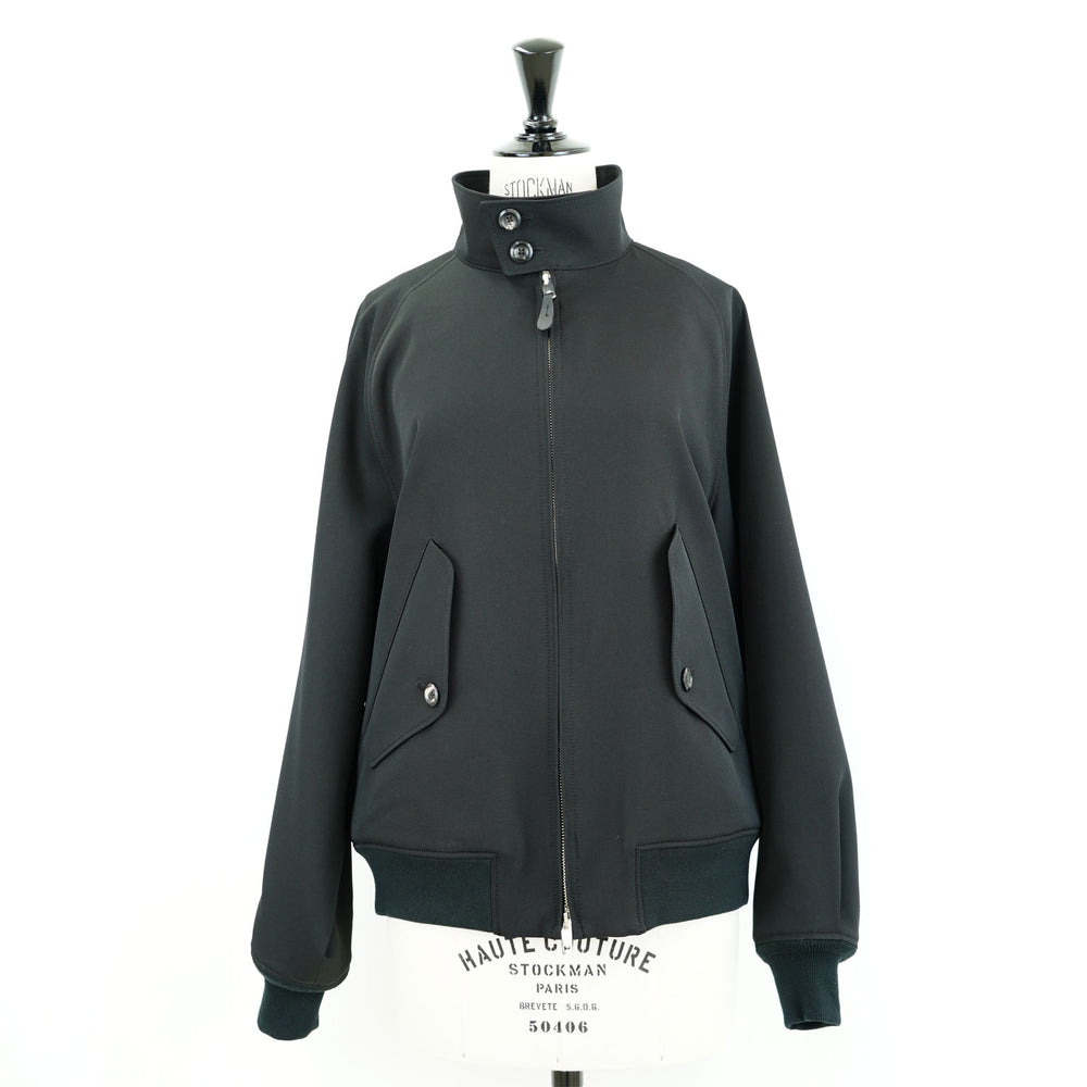 RERACS REBRITISH HARRINGTON JACKET-BLACK- – OBLIGE