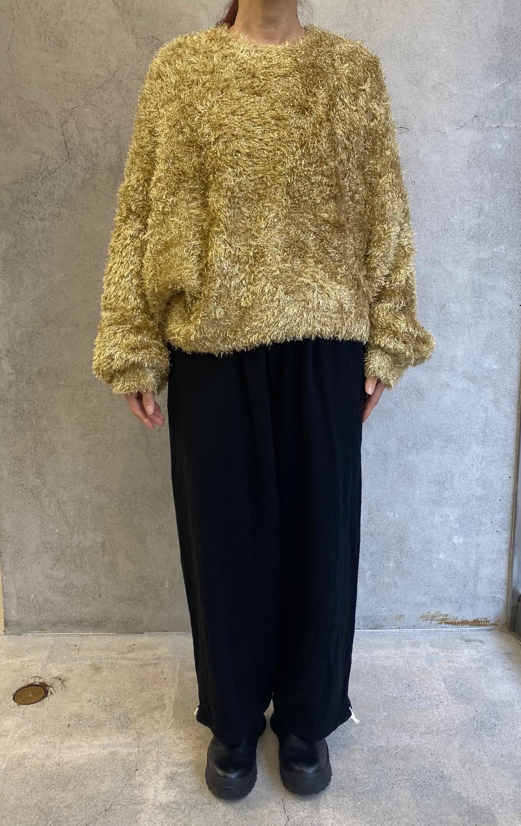 
                  
                    エステルラメニット-GOLD-
                  
                