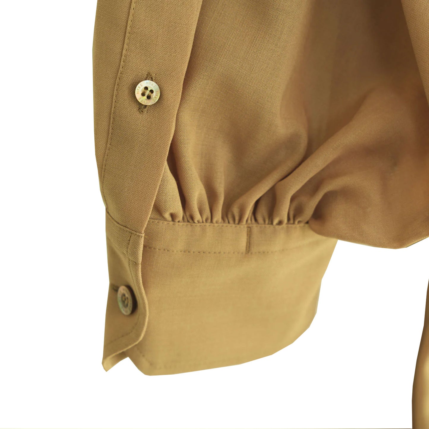 
                  
                    T/W VOILE BALLOON SLEEVE DRESS-CAMEL-
                  
                