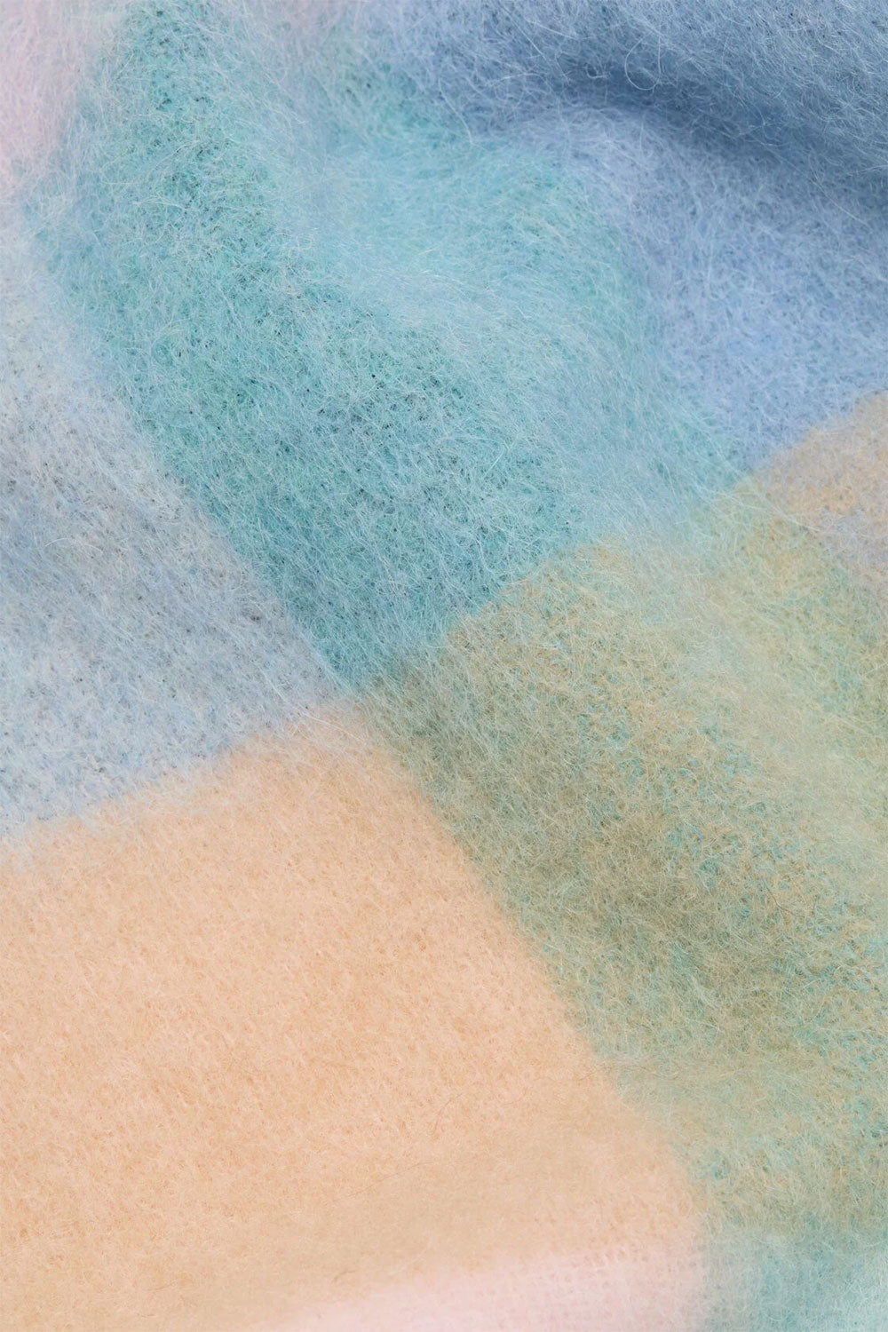 
                  
                    Mohair check scarf
                  
                