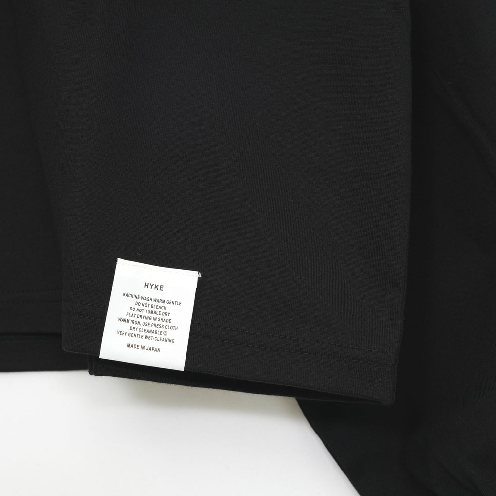 
                  
                    CROPPED LONG-SLV TEE/BIG FIT(6.5OZ)-BLACK-
                  
                