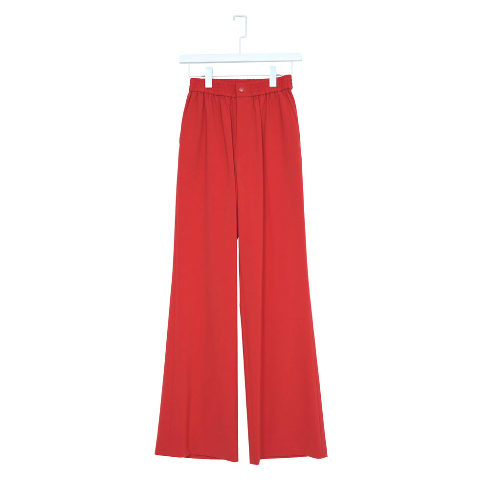 STRETCH WIDE LEG PANTS