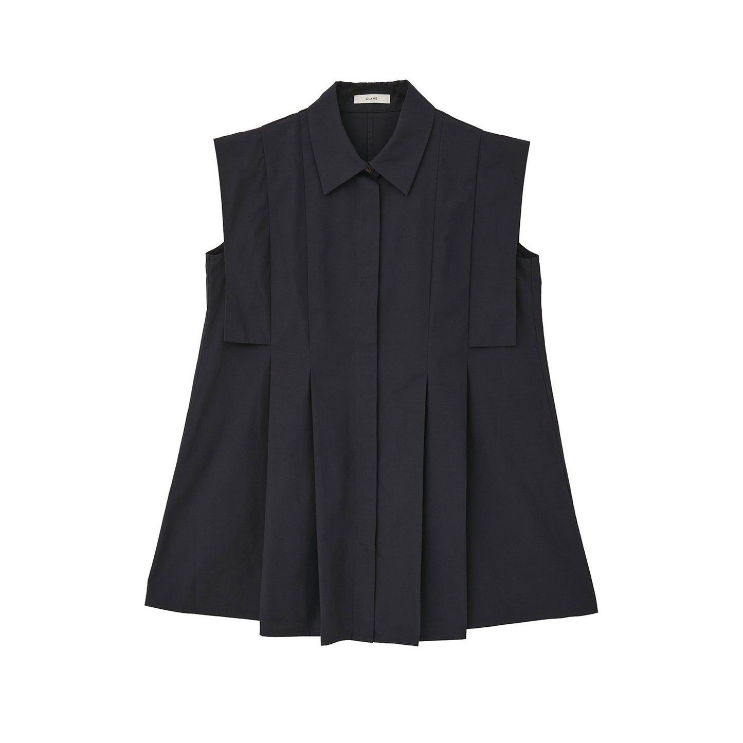 
                  
                    PANELL PLEAT SQUARE SLEEVE SHIRTS -NAVY-
                  
                