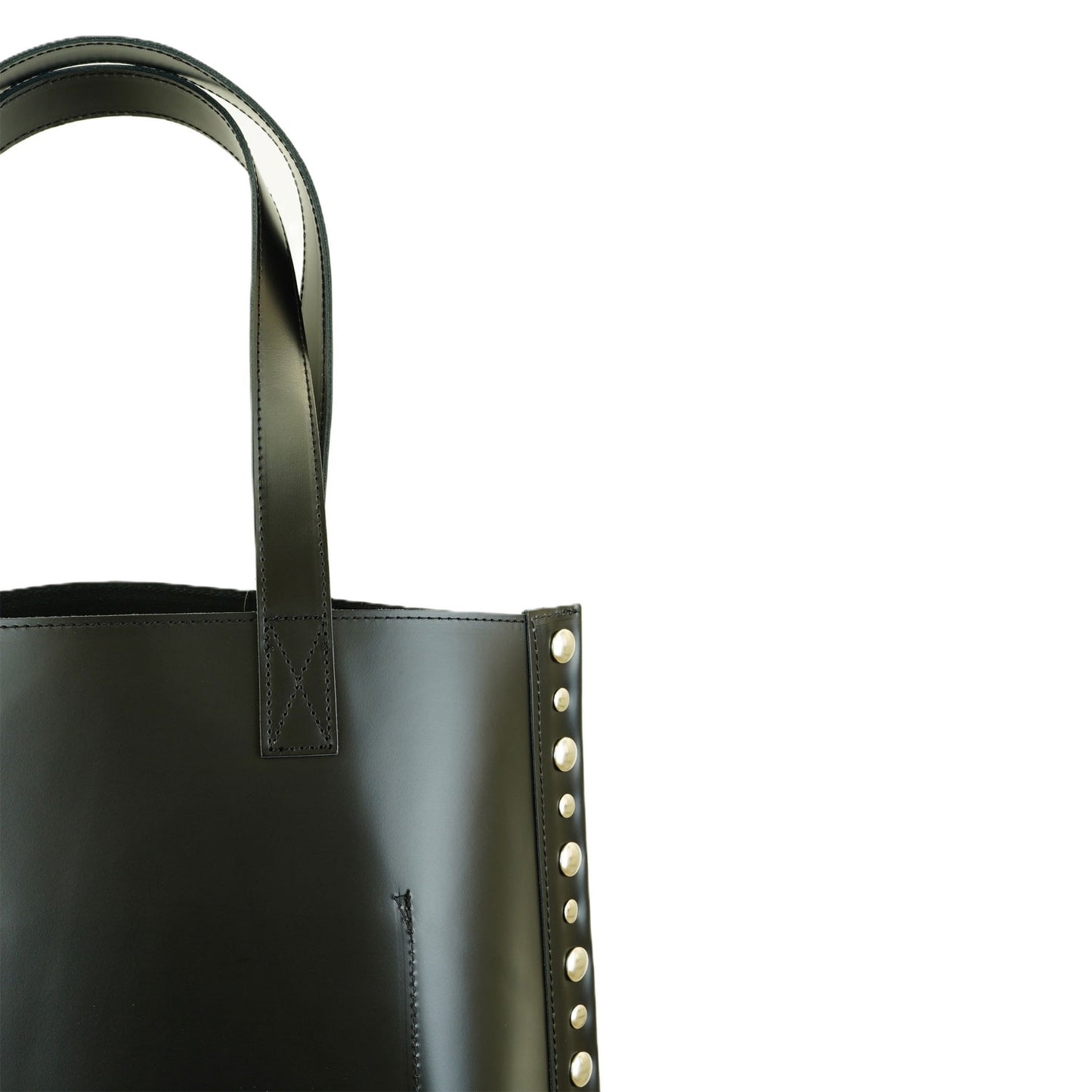 
                  
                    steer glass leather tote bag(M)
                  
                