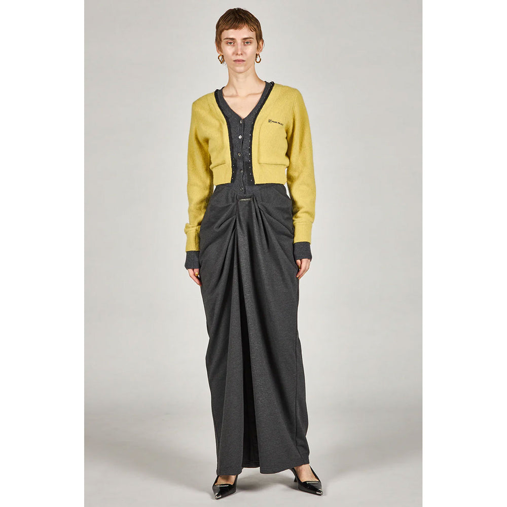 
                  
                    Drape Front Sweat Pants-C.GRY-
                  
                