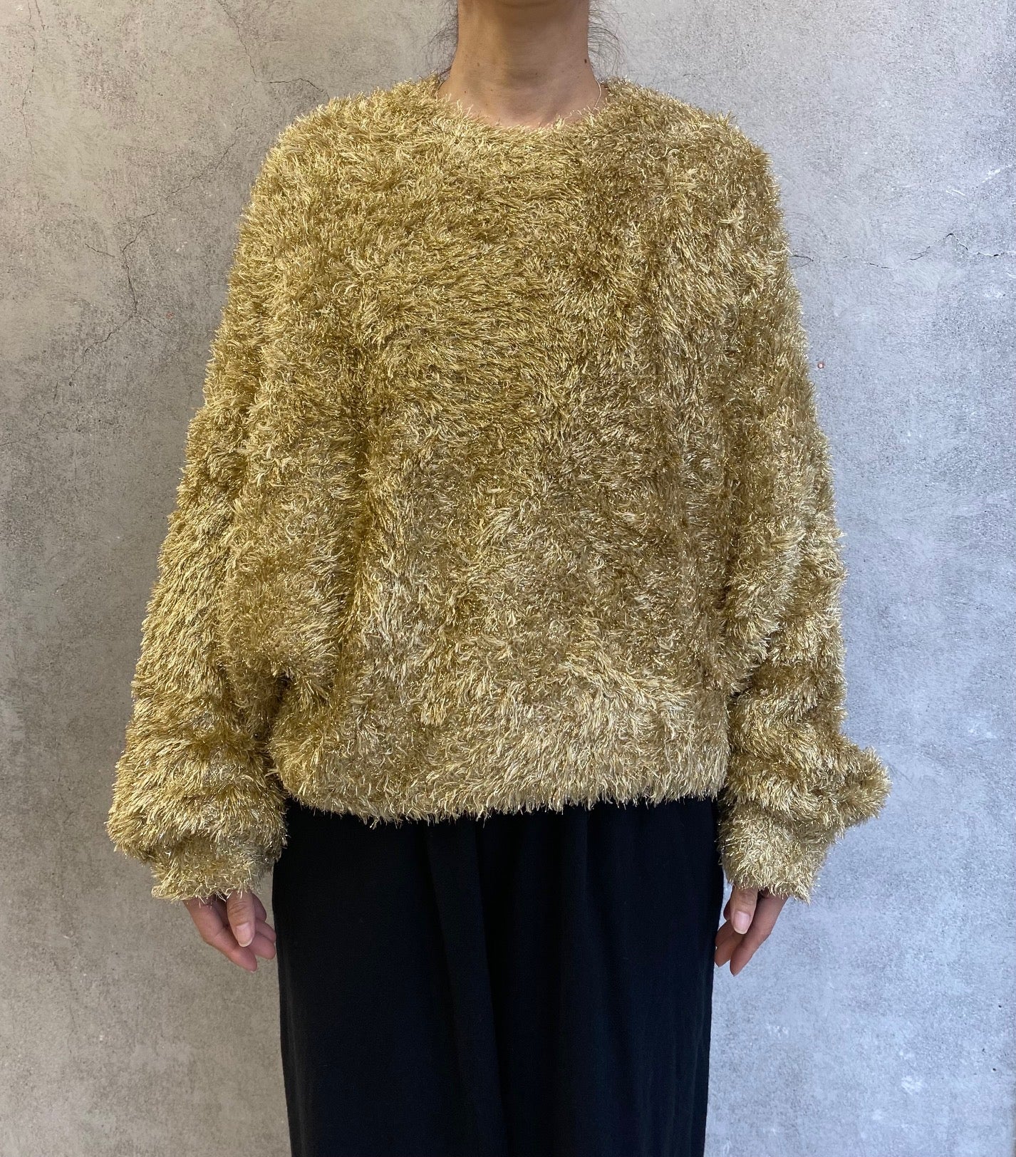 
                  
                    エステルラメニット-GOLD-
                  
                