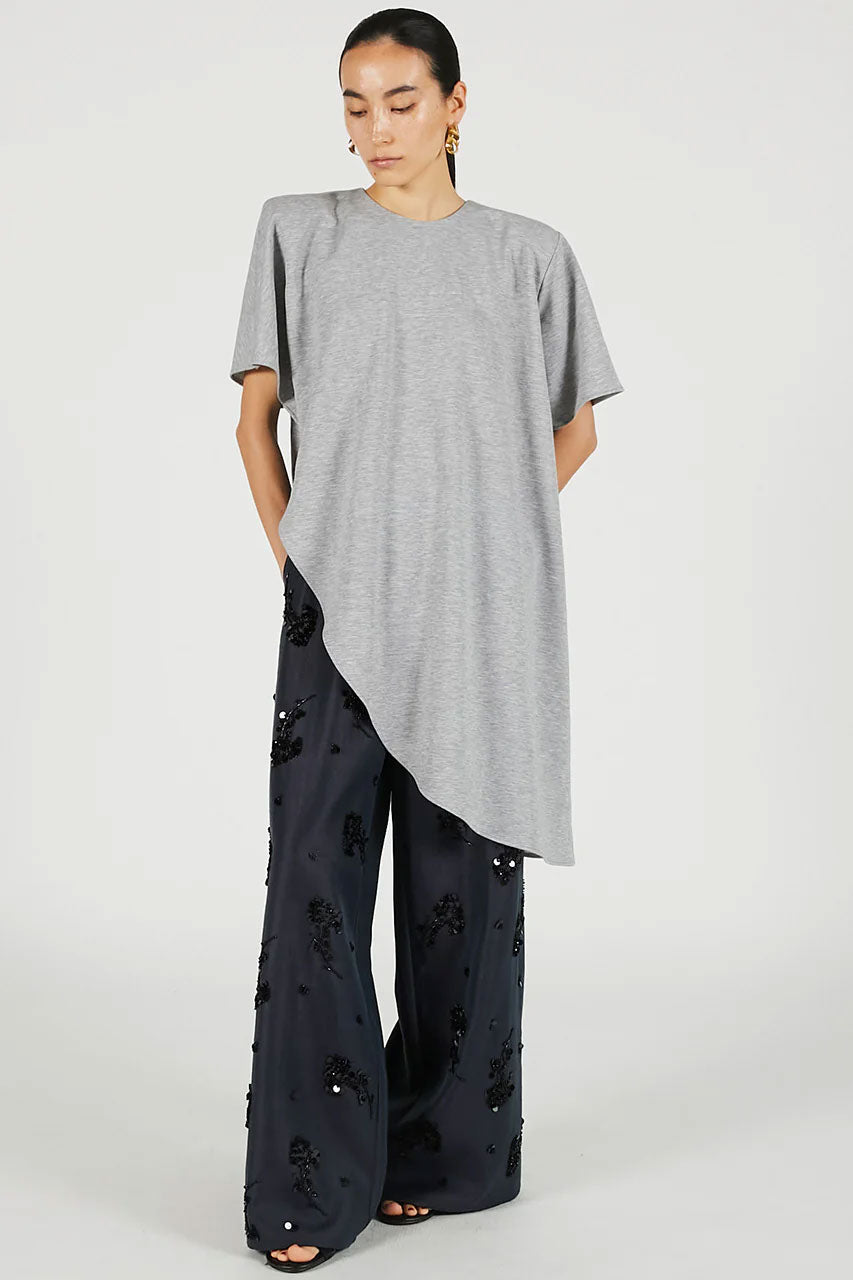 
                  
                    Embroidered Easy Pants -NAVY-
                  
                
