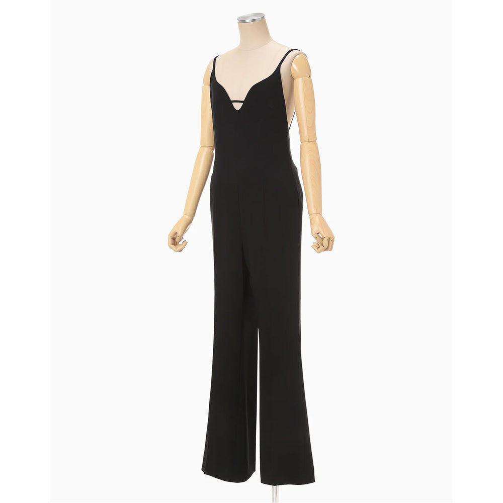 
                  
                    Triacetate Polyester Georgette Jumpsuits - black
                  
                