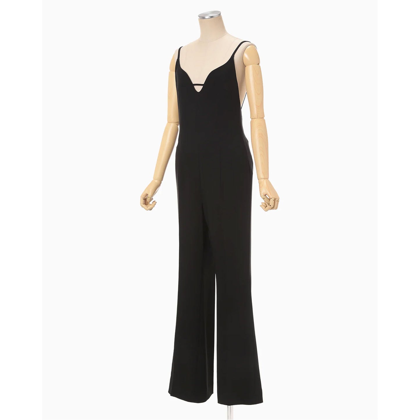 
                  
                    Triacetate Polyester Georgette Jumpsuits - black
                  
                