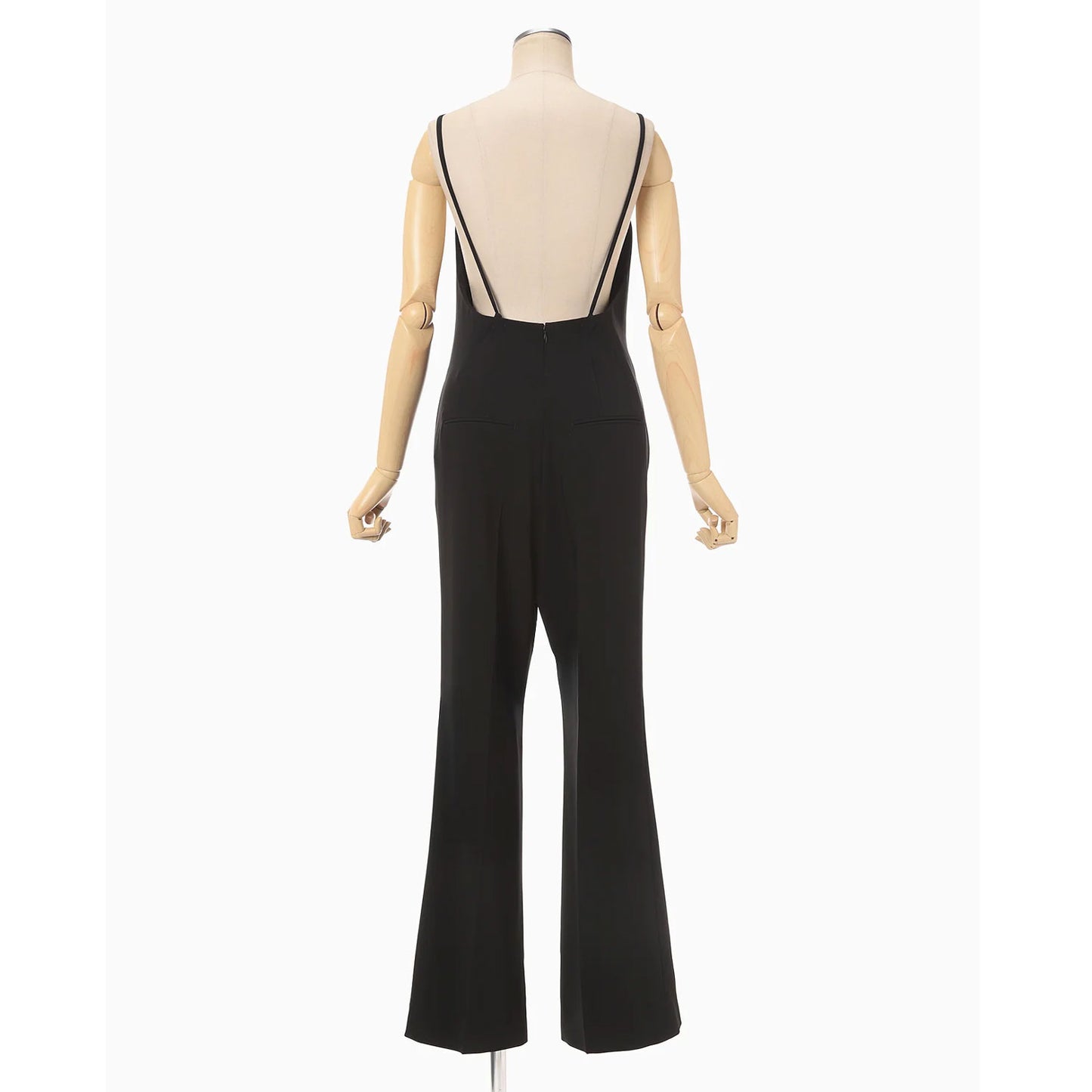 
                  
                    Triacetate Polyester Georgette Jumpsuits - black
                  
                