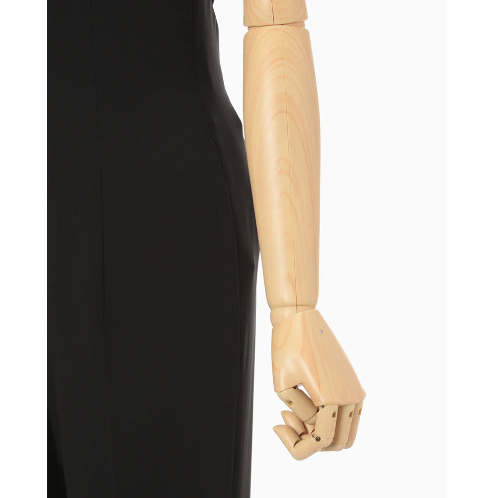 
                  
                    Triacetate Polyester Georgette Jumpsuits - black
                  
                