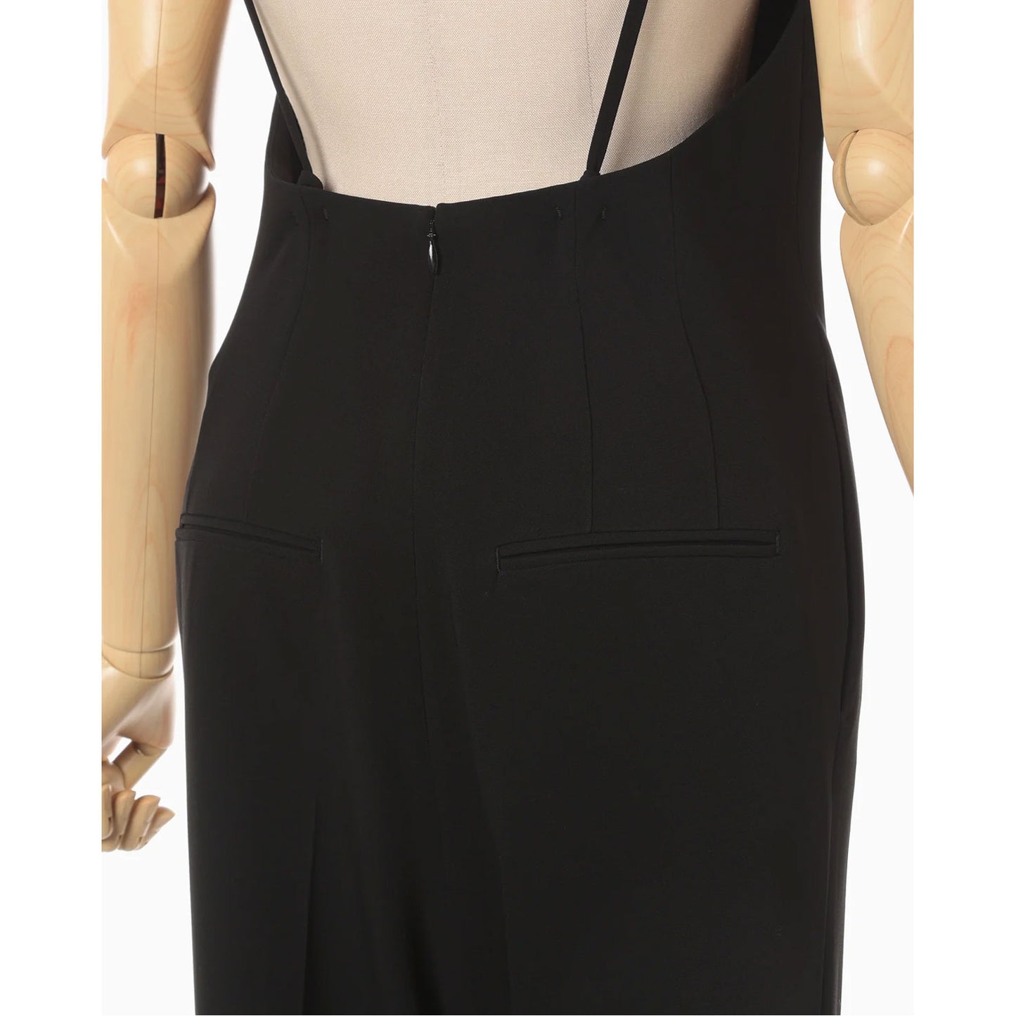 
                  
                    Triacetate Polyester Georgette Jumpsuits - black
                  
                