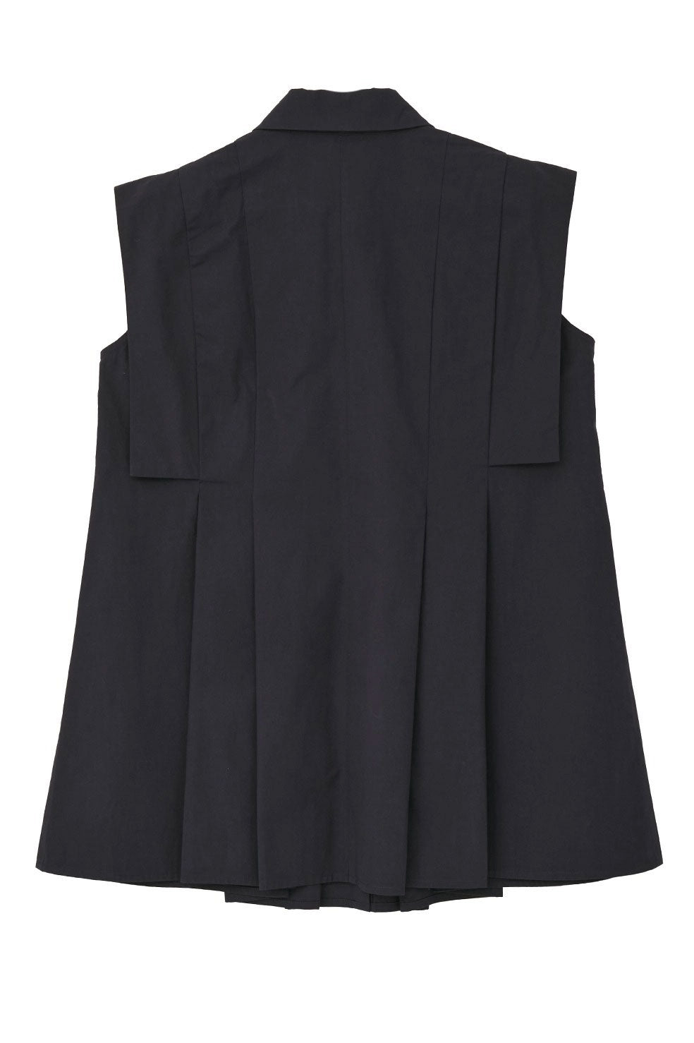 
                  
                    PANELL PLEAT SQUARE SLEEVE SHIRTS -NAVY-
                  
                