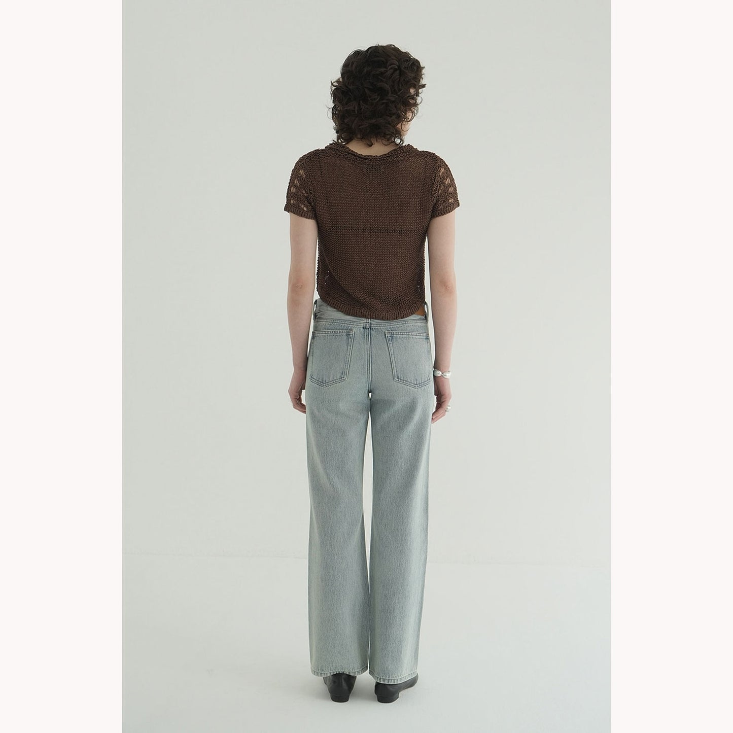 
                  
                    LOW WAIST SLIM DENIM PANTS -ICE BLUE-
                  
                