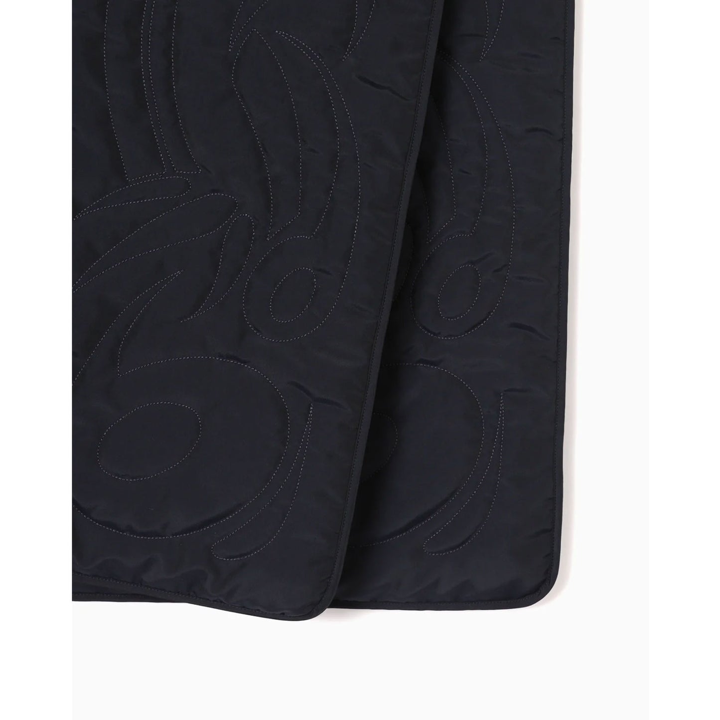 
                  
                    Silk Nylon Quilted Scarf - navy
                  
                