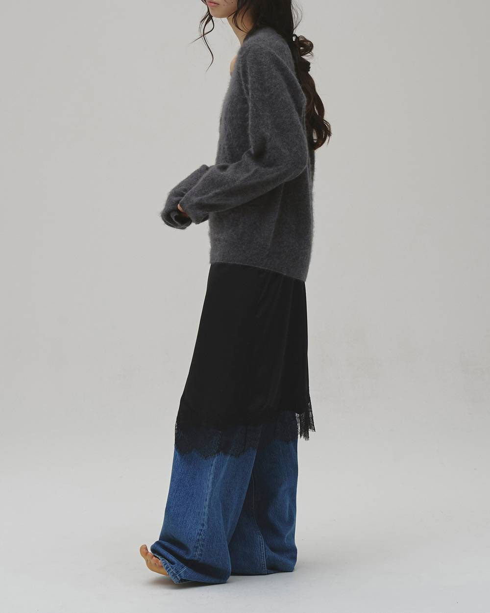 
                  
                    Woolcashmere Vneck Knit
                  
                