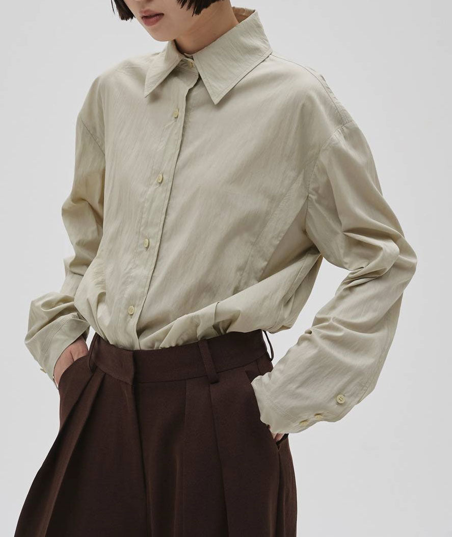 
                  
                    Sidetuck Silky Shirts
                  
                