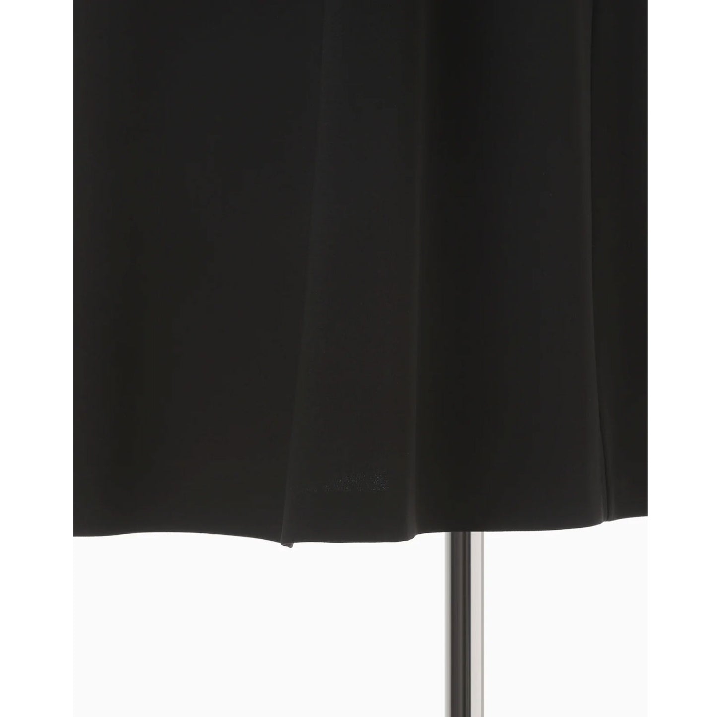 
                  
                    Embroidered Cuffs A-Line Dress - black
                  
                