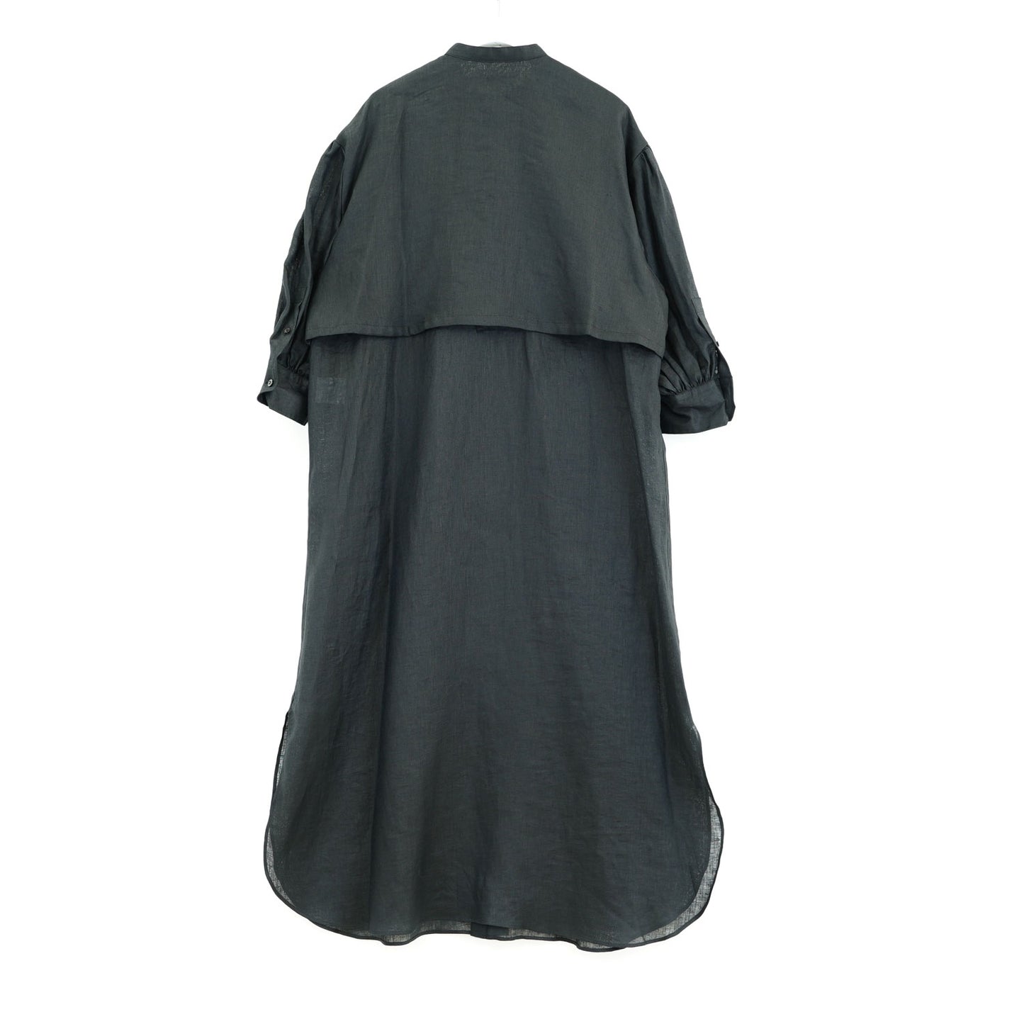 
                  
                    LINEN BLLOON SLEEVE DRESS -BLACK-
                  
                
