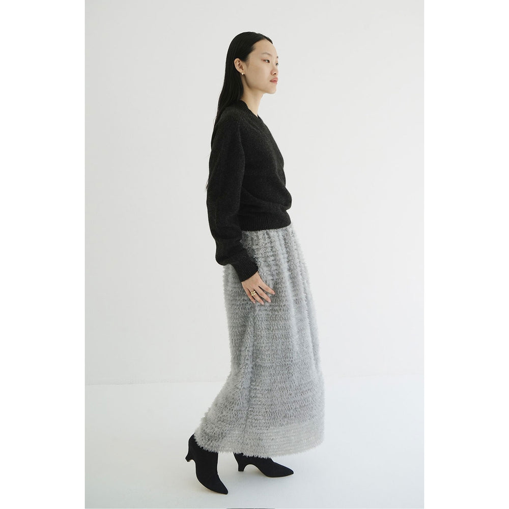 
                  
                    YAK V NECK KNIT TOPS -CHACOAL GRAY-
                  
                